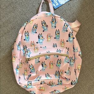 Kids Pink Bluey Backpack